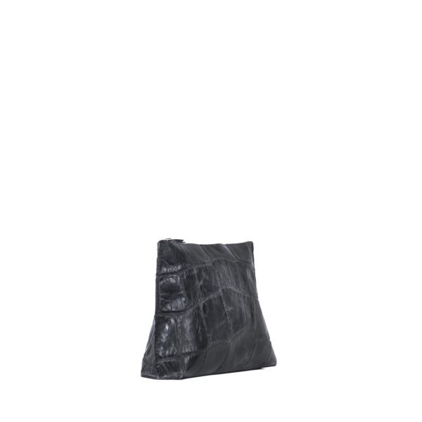 TRAVEL POUCH VINTAGE STORM EMBOSSED JUMBO GATOR - Image 2